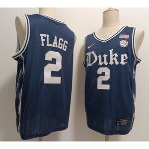 Mens 2 Cooper Flagg Blue Jersey Stitched